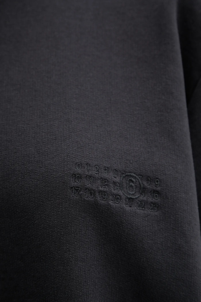 Bavlněná mikina MM6 Maison Margiela S52GU0240.M25012 černá