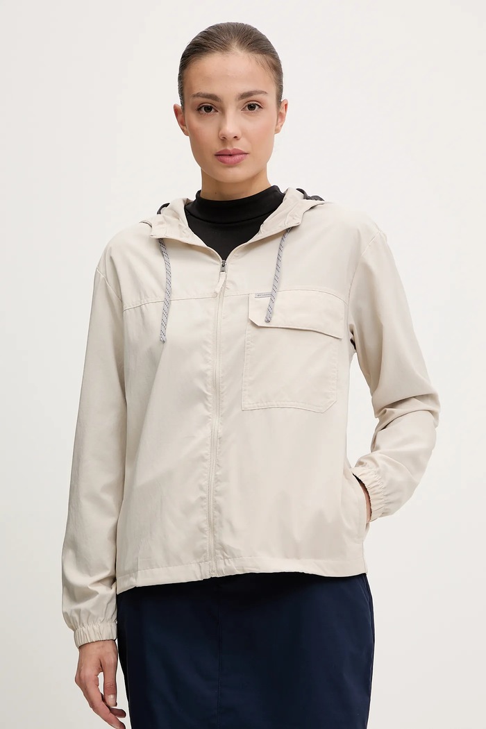 Columbia Bluza sportowa Skien Valley beżowy 2124283