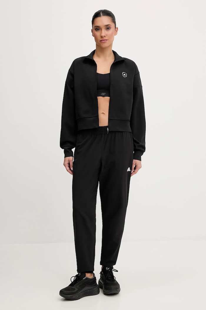 Спортен суичър adidas by Stella McCartney JJ0084 черен SS26