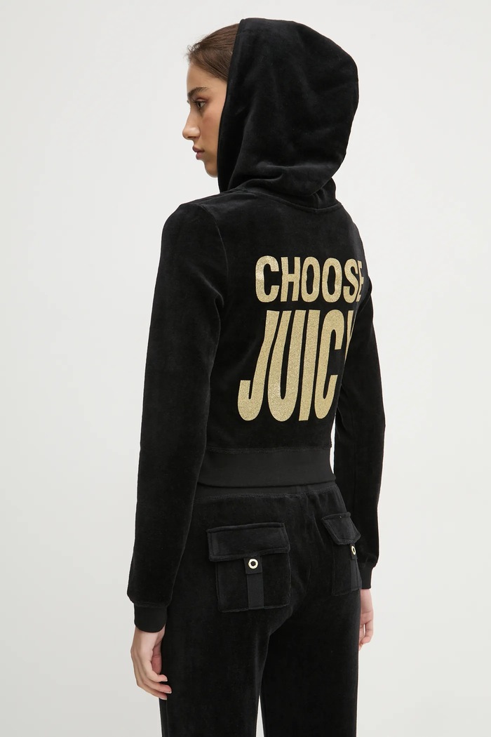 Odjeća Dukserica Juicy Couture JCGAS125001 crna