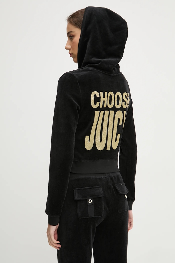 Odjeća Dukserica Juicy Couture JCGAS125001 crna