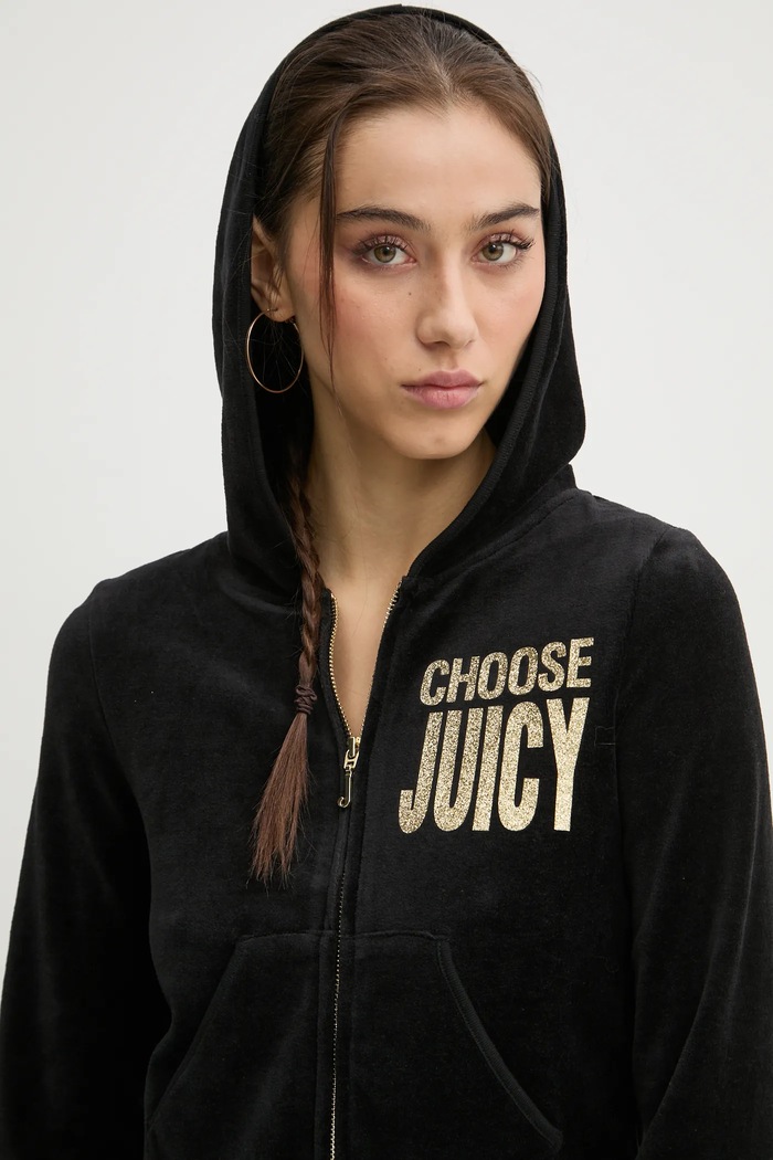 Dukserica Juicy Couture crna JCGAS125001