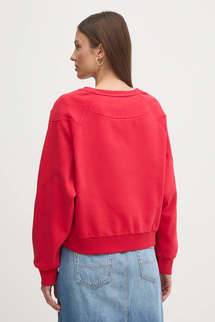 Odzież Pepe Jeans Bluza REESE PL581480 czerwony