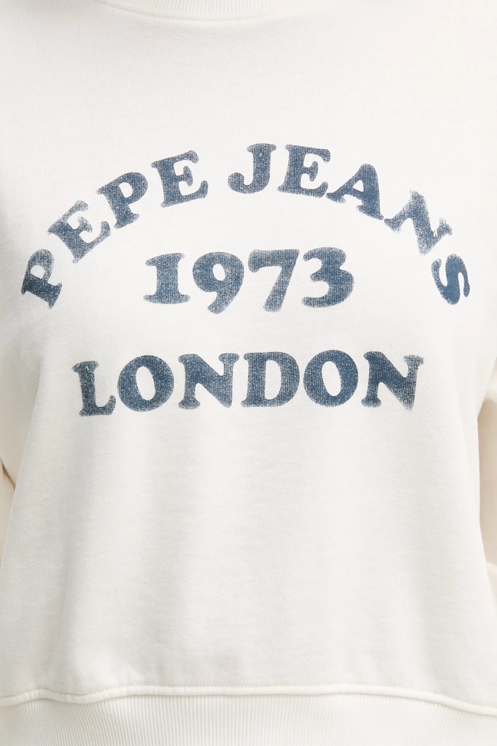Mikina Pepe Jeans VENUS PL581487 biela