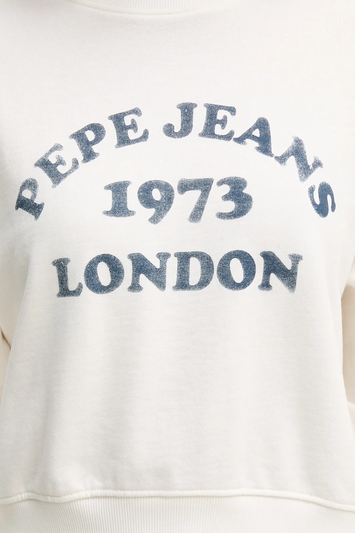Mikina Pepe Jeans VENUS PL581487 biela