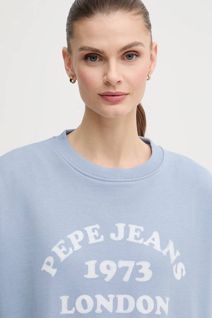 Суичър Pepe Jeans VENUS син PL581487