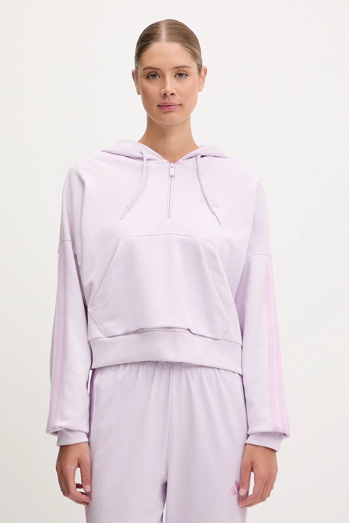 adidas bluză Essentials uni violet JN1947