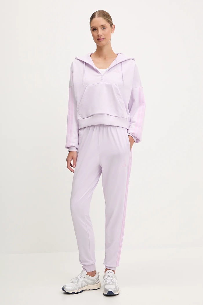 adidas bluză Essentials JN1947 violet SS25