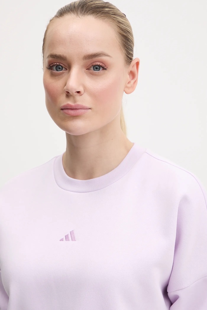 Bluza Essentials adidas JI6068 fioletowy