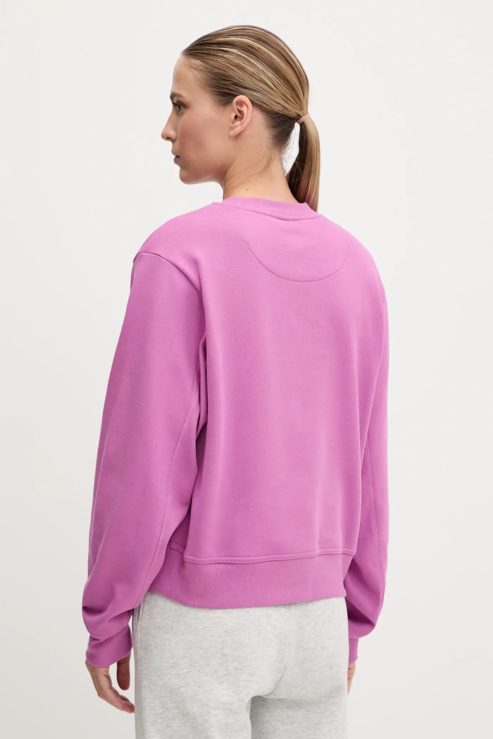 Odzież adidas by Stella McCartney Bluza bawełniana JJ0151 różowy
