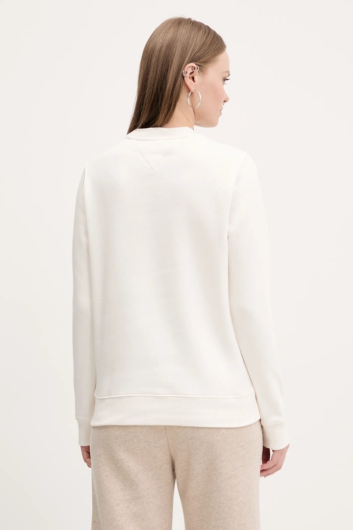 Odzież Tommy Jeans bluza DW0DW21770 beżowy
