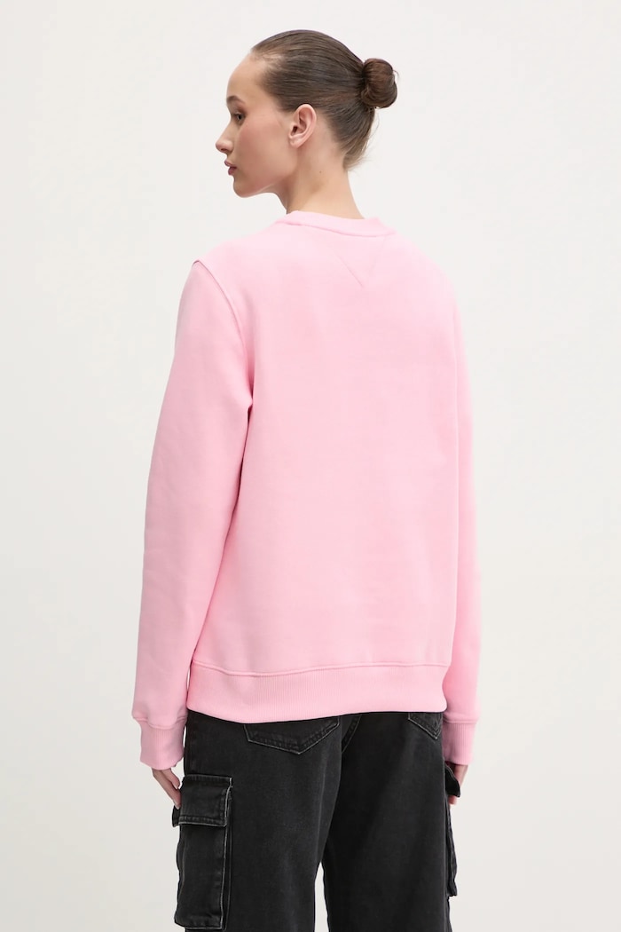 Oblečení Mikina Tommy Jeans DW0DW21770 růžová