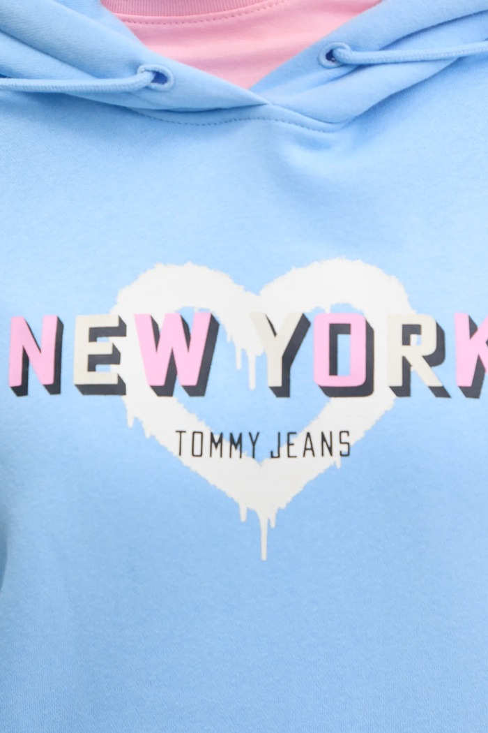 Mikina Tommy Jeans DW0DW21771 modrá