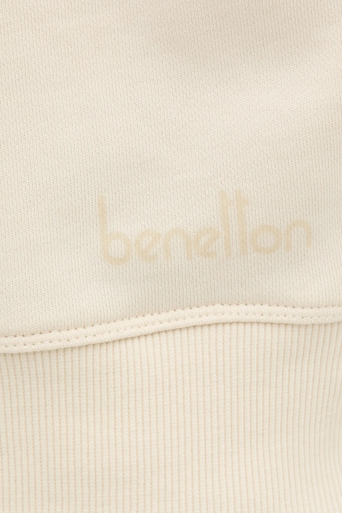 Bavlnená mikina United Colors of Benetton 3UNID109A béžová