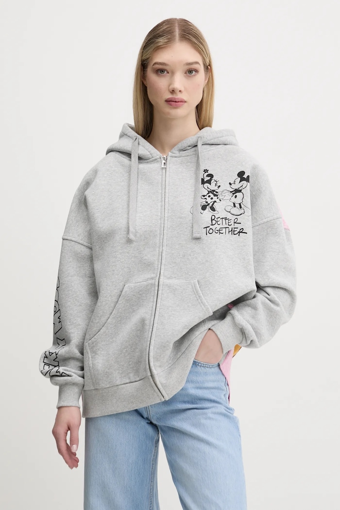 Ρούχα Μπλούζα Desigual BETTER 25SWSK28 γκρί