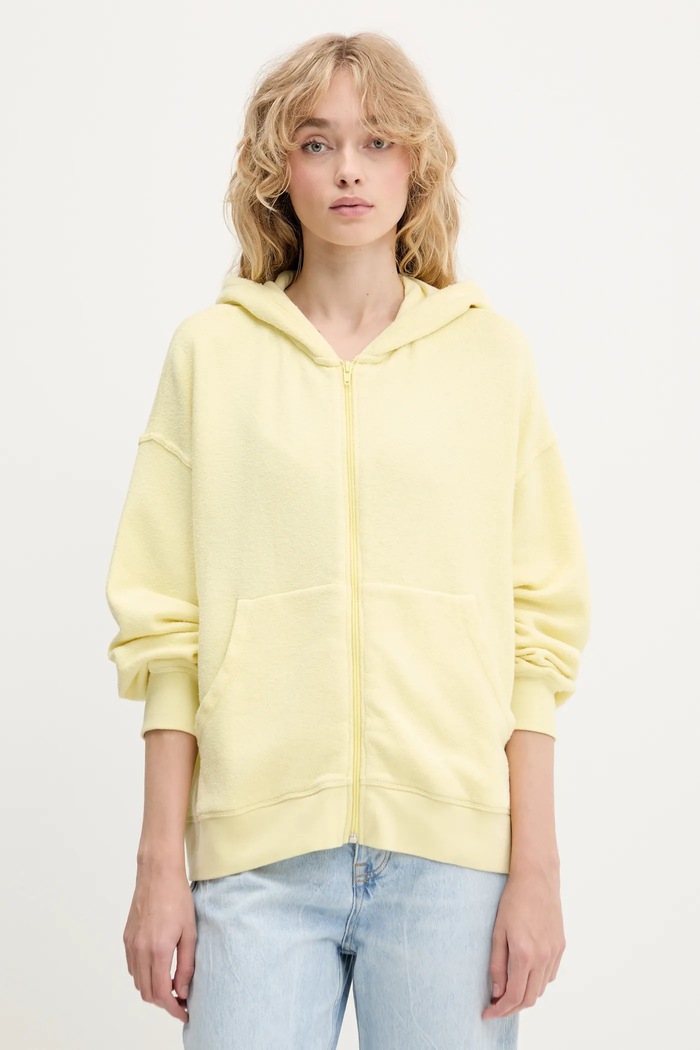 American Vintage Bluză galben YTI03AE25