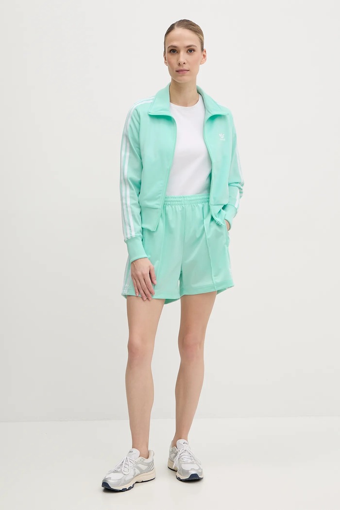 adidas Originals bluza Firebird JC8266 turkusowy SS25