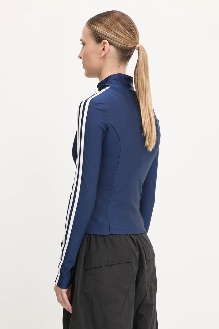 Oblečení Mikina adidas Originals 3-Stripes JD5023 námořnická modř