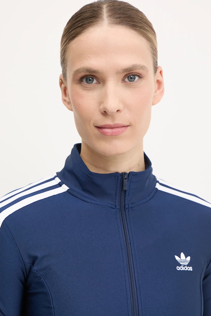 Mikina adidas Originals 3-Stripes námořnická modř JD5023