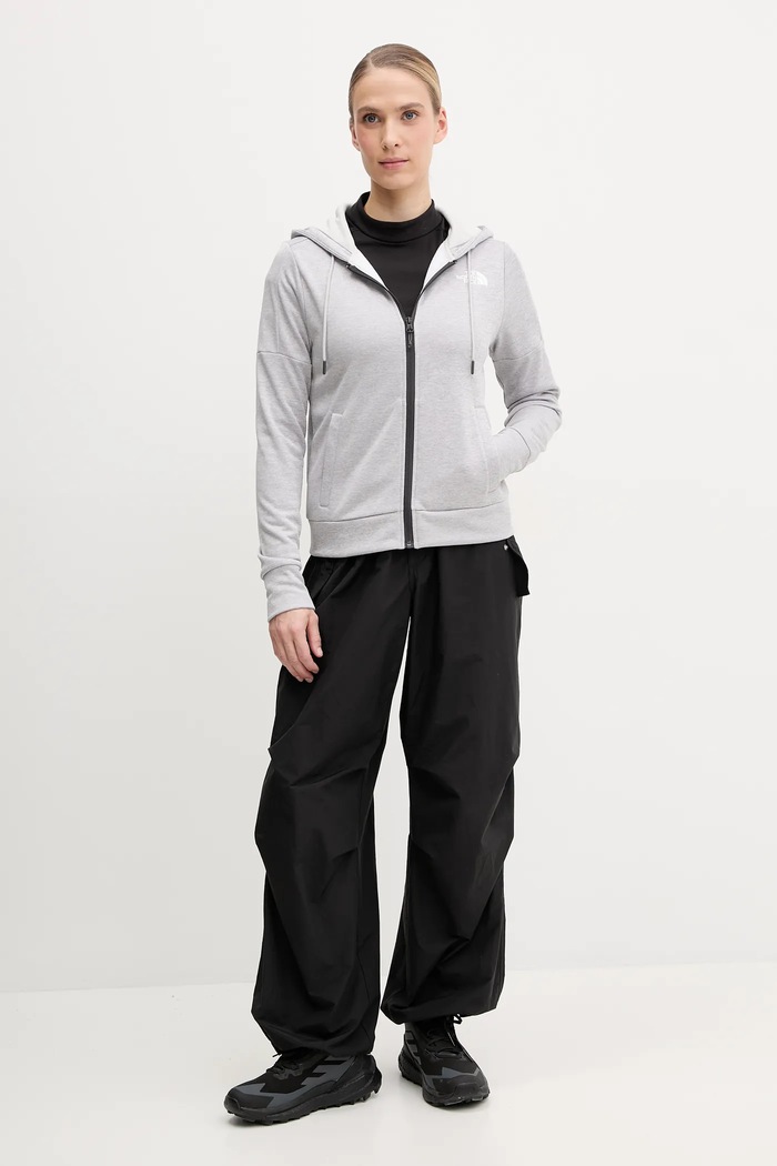 The North Face Bluza sportowa Reaxion NF0A8CNRDYX1 szary SS25