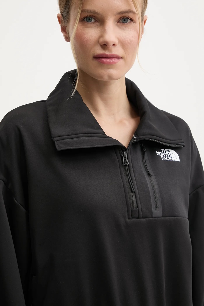 Športová mikina The North Face Mountain Athletics Fleece interest čierna NF0A8BFPJK31