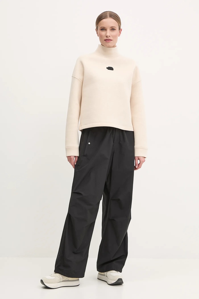 The North Face bluza Relaxed NF0A89C1QMO1 beżowy SS25