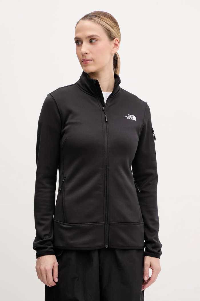 The North Face bluza sportowa Mistyescape z elastanem czarny NF0A8BRKKX71