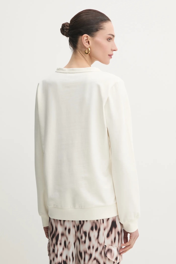 Odzież Liu Jo bluza TA5168.FS090 beżowy