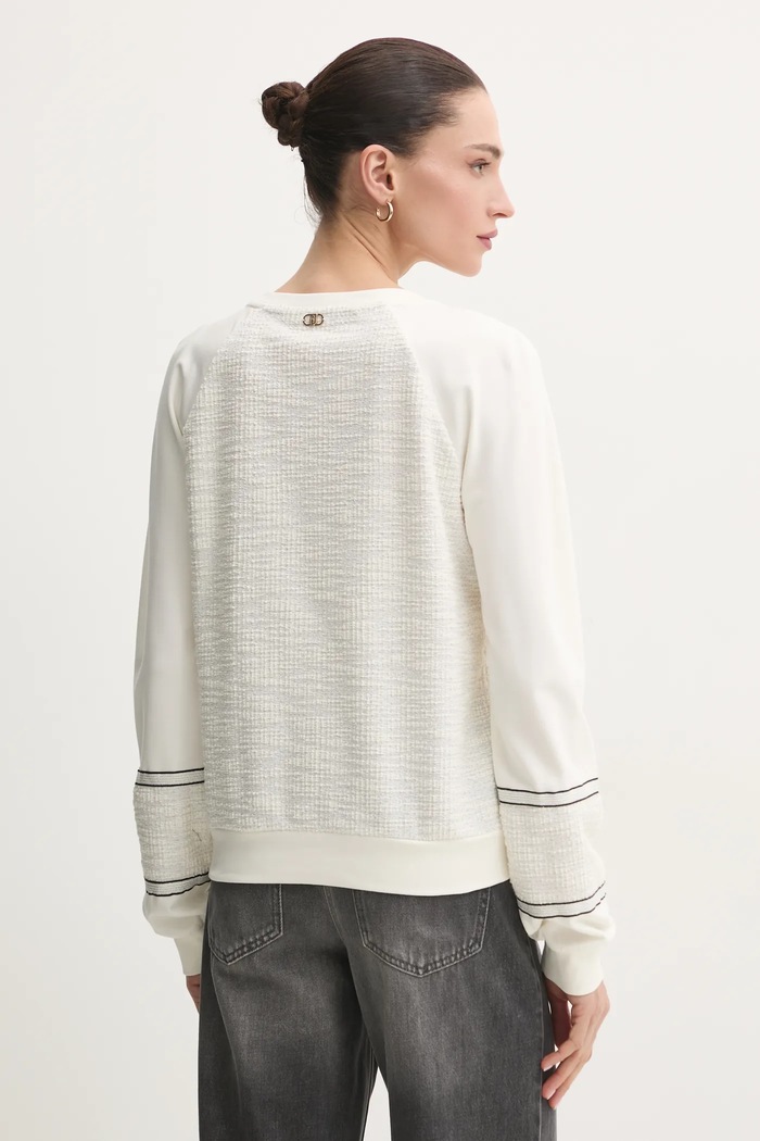 Odzież Liu Jo bluza TA5291.J4894 beżowy