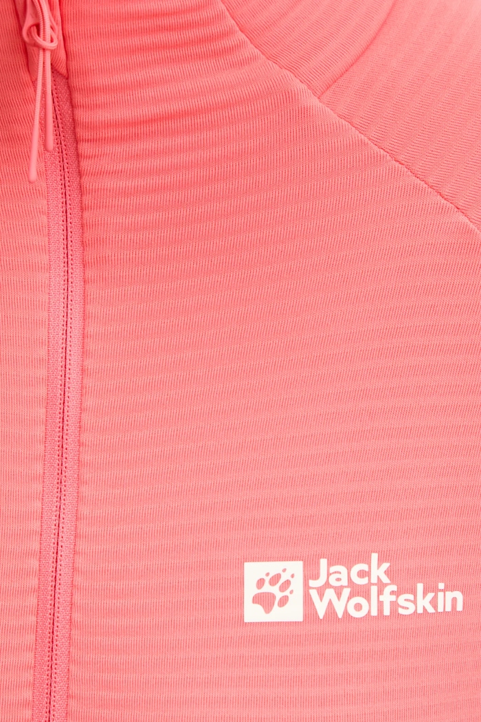 Sportovní mikina Jack Wolfskin Prelight A63790 oranžová