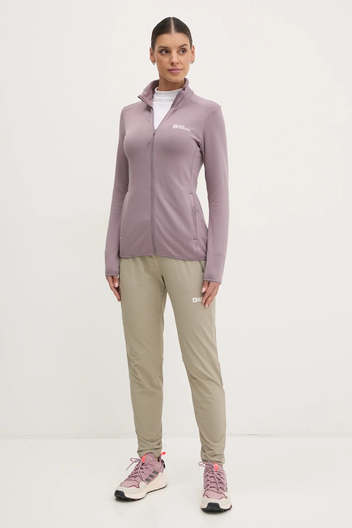 Jack Wolfskin Bluza sportowa Kolbenberg A63965 różowy AW25