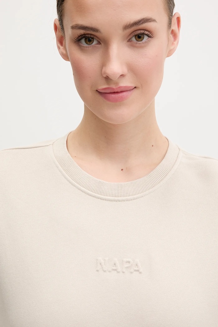 Napapijri bluza B-Azure bej NP0A4IF5N901