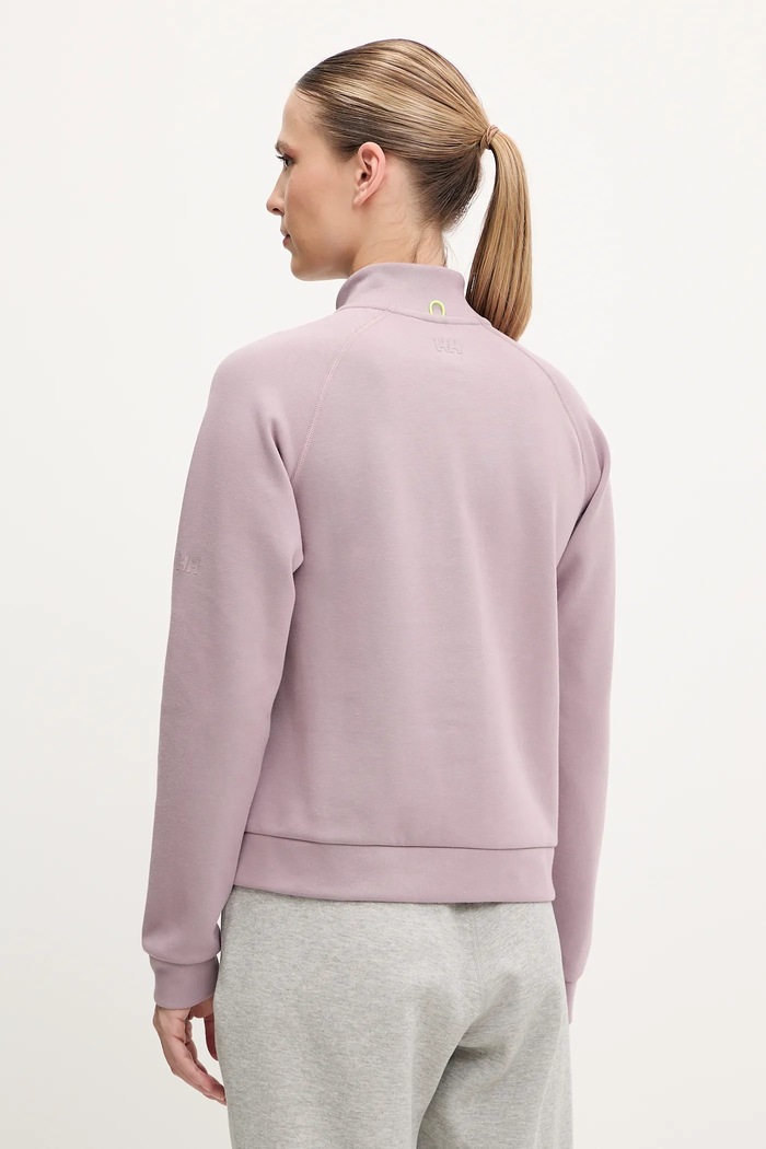 Oblečenie Outdoorová mikina Helly Hansen TECH SWEAT 34501 fialová