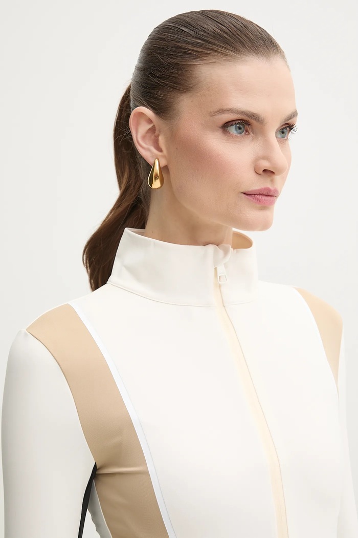 BOSS bluza beżowy 50540215
