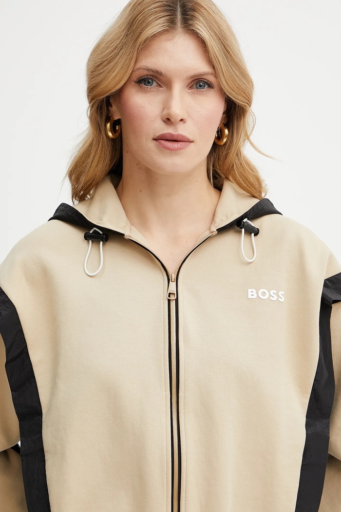 Mikina BOSS béžová 50541327