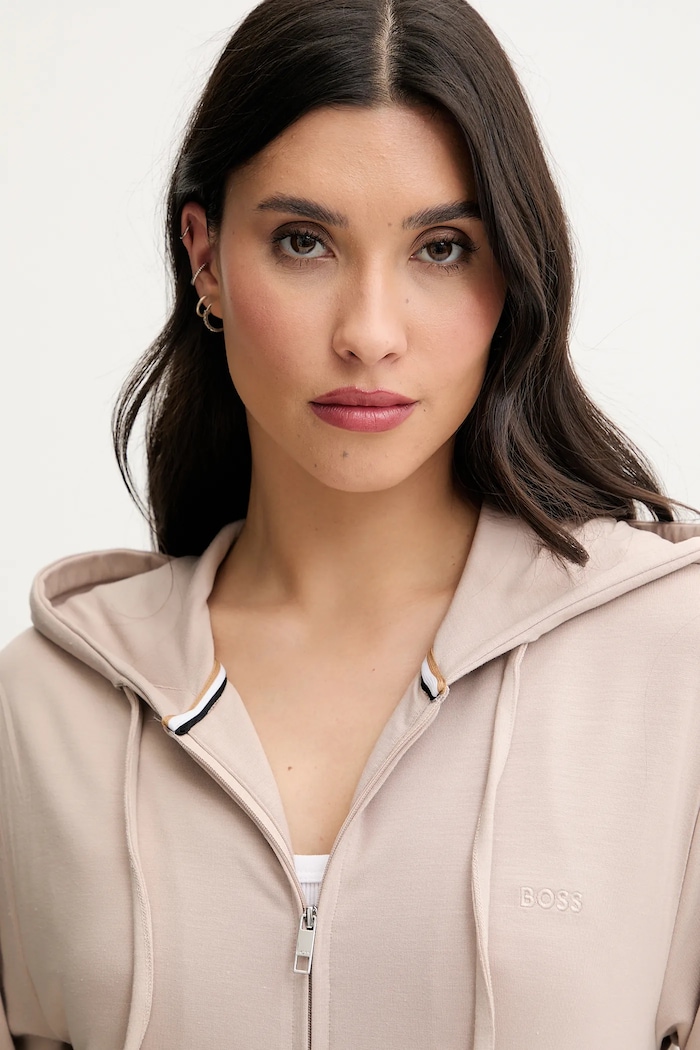 BOSS bluza beżowy 50540064