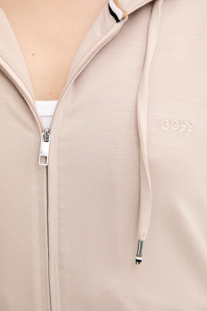 BOSS bluza 50540064 beżowy