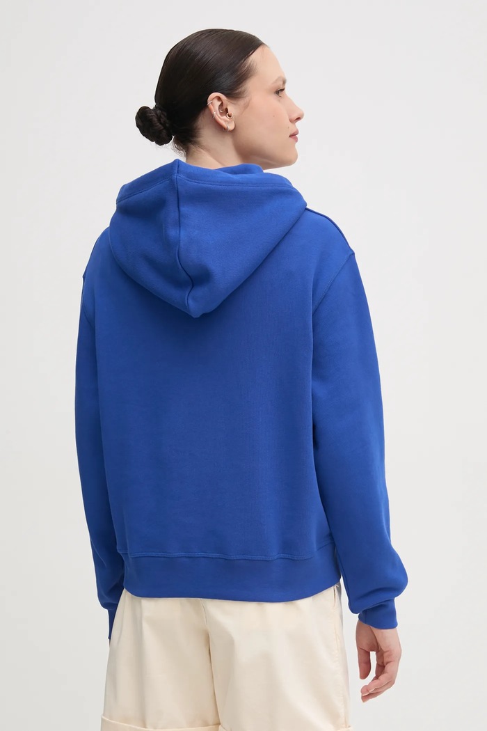 Oblečenie Bavlnená mikina Tommy Hilfiger WW0WW45979 fialová