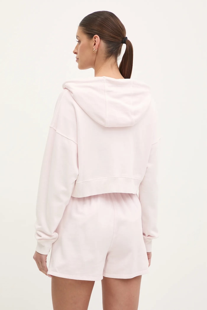Oblečení Bavlněná mikina Dkny DP5J9578 růžová