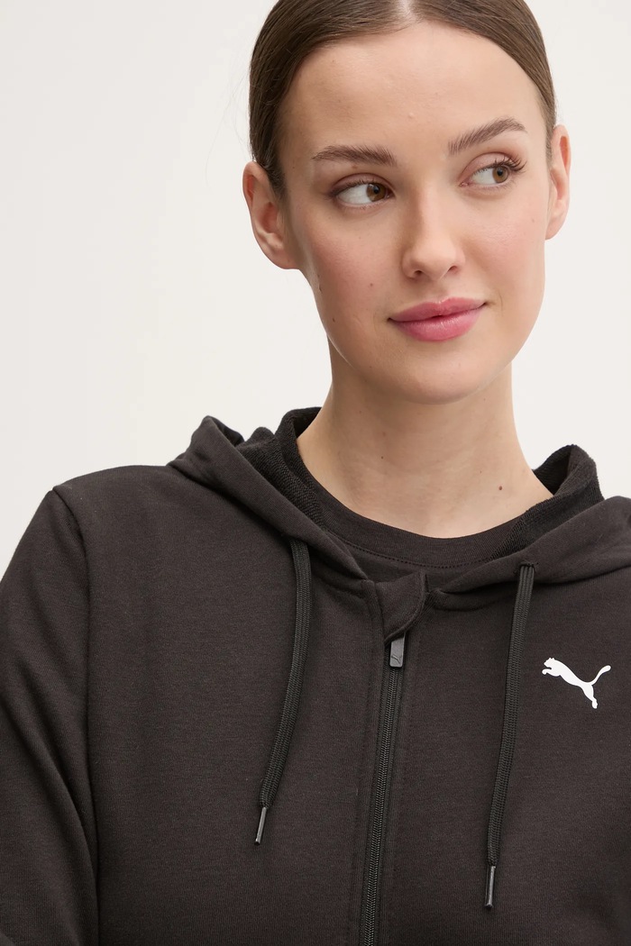 Tréningová mikina Puma Tad Essential čierna 525896