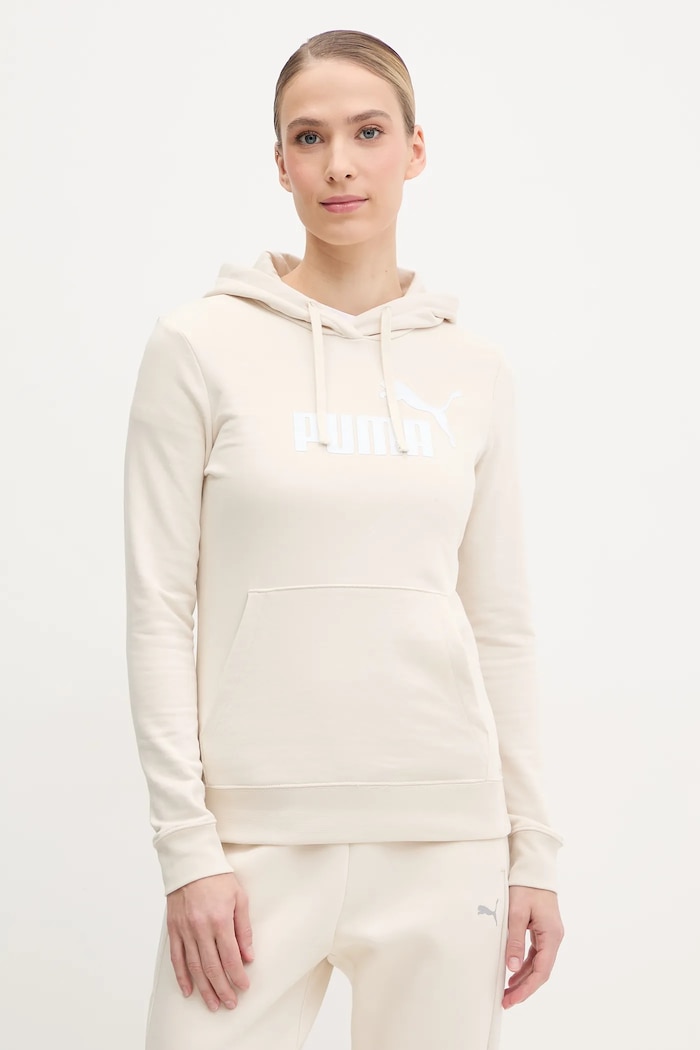 Puma bluza print bej 682391