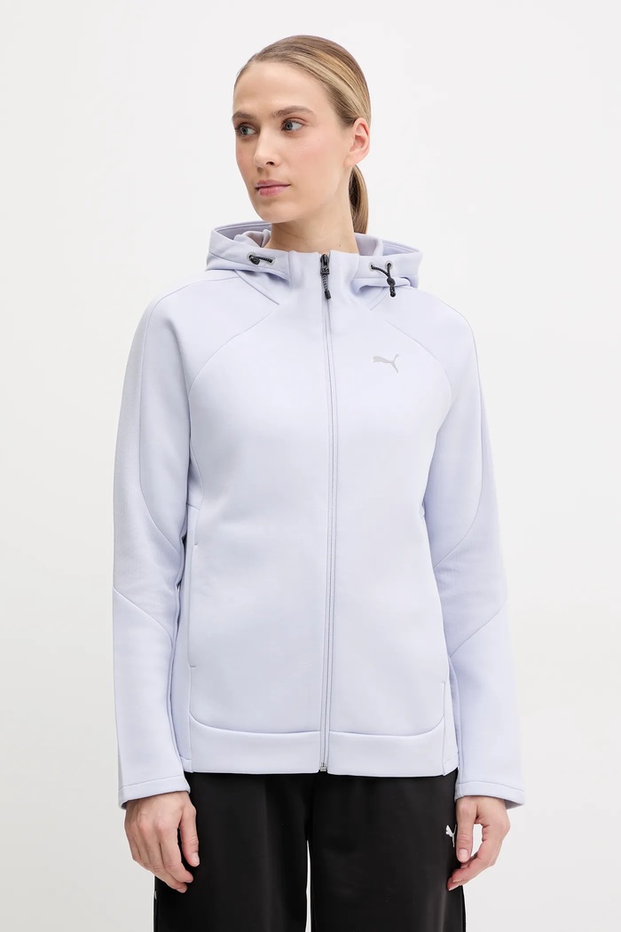Mikina Puma s kapucí modrá 685050