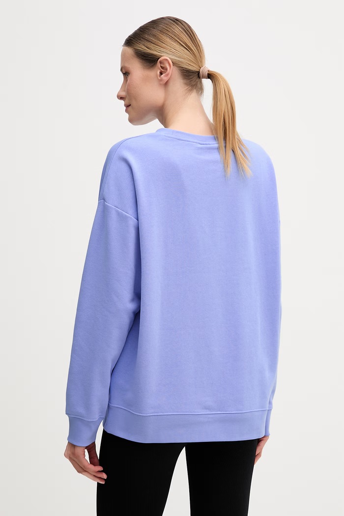 Odzież Puma bluza damska z bawełną 685401 niebieski