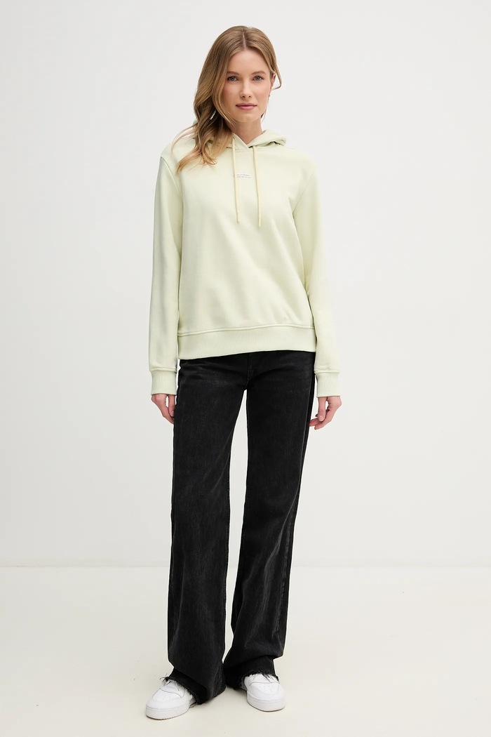 Bavlnená mikina Calvin Klein Jeans J20J225364 béžová SS25