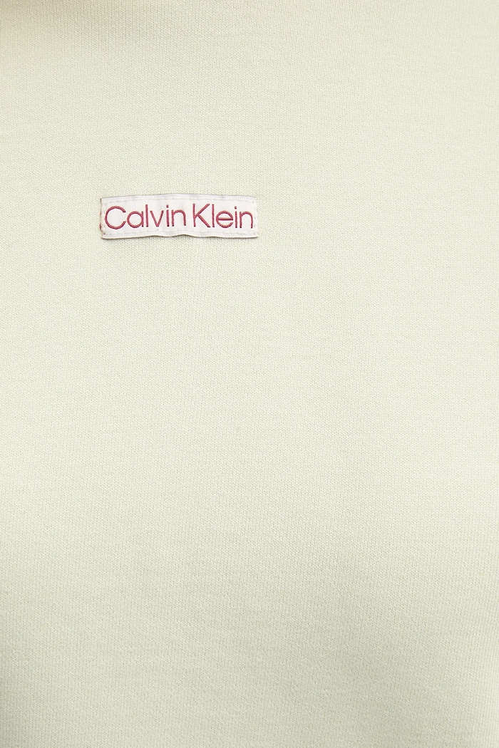Bavlnená mikina Calvin Klein Jeans J20J225364 béžová