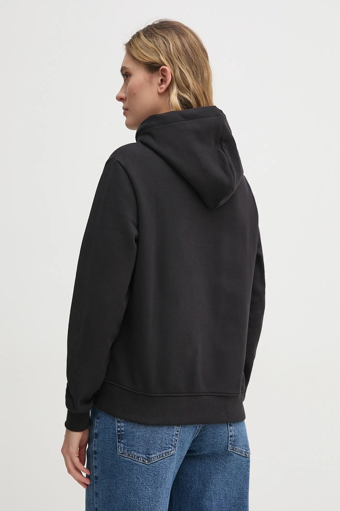 Odjeća Pamučna dukserica Calvin Klein Jeans J20J225364 crna