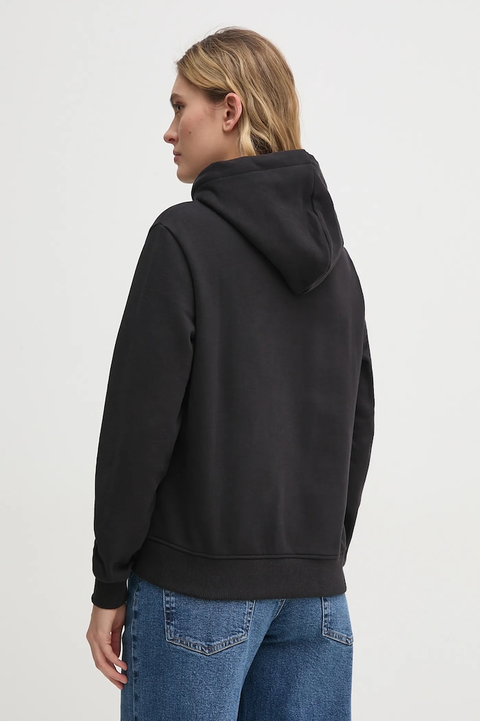 Odjeća Pamučna dukserica Calvin Klein Jeans J20J225364 crna