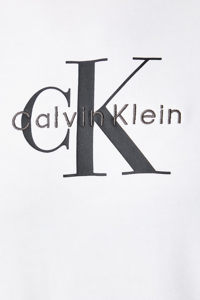 Bluza damska z bawełną Calvin Klein Jeans LV047B234G biały