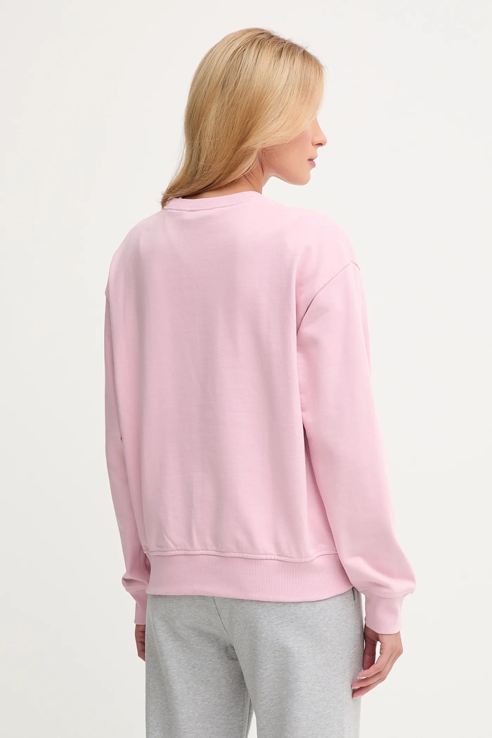 Oblečenie Calvin Klein Jeans mikina dámska s bavlnou LV047B234G ružová