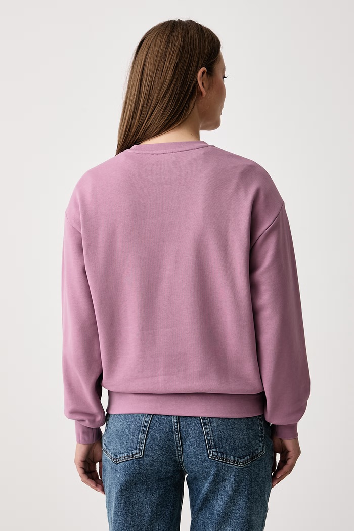 Odzież Calvin Klein Jeans Bluza damska z bawełną LV047B234G różowy